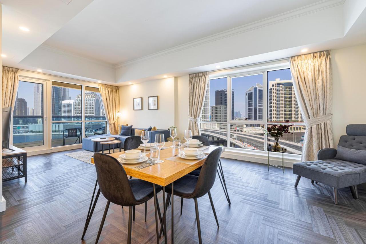Апартаменты Daniels 1br Business Bay Partial Burj Khalifa View *