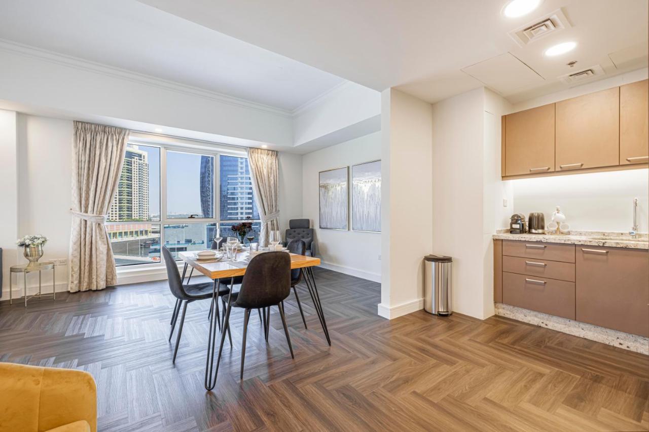 Daniels 1br Business Bay Partial Burj Khalifa View Апартаменты Дубай