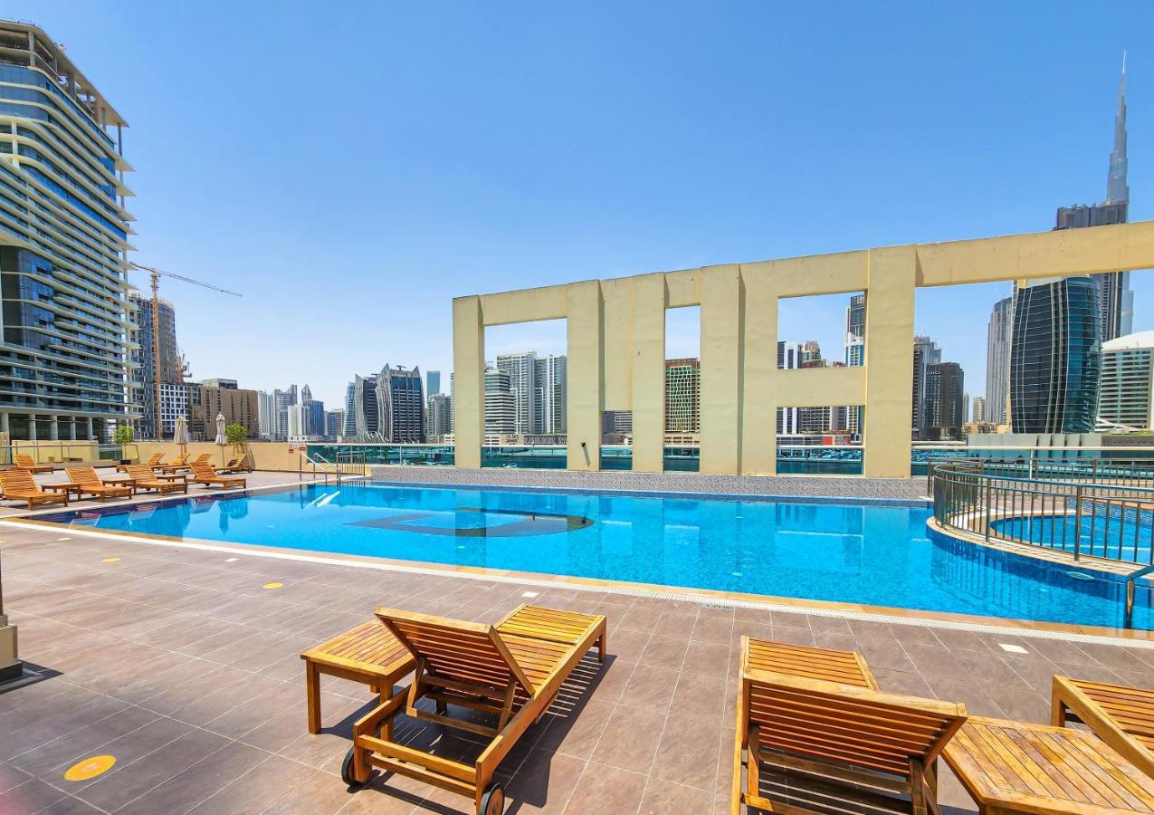 Апартаменты Daniels 1br Business Bay Partial Burj Khalifa View Дубай